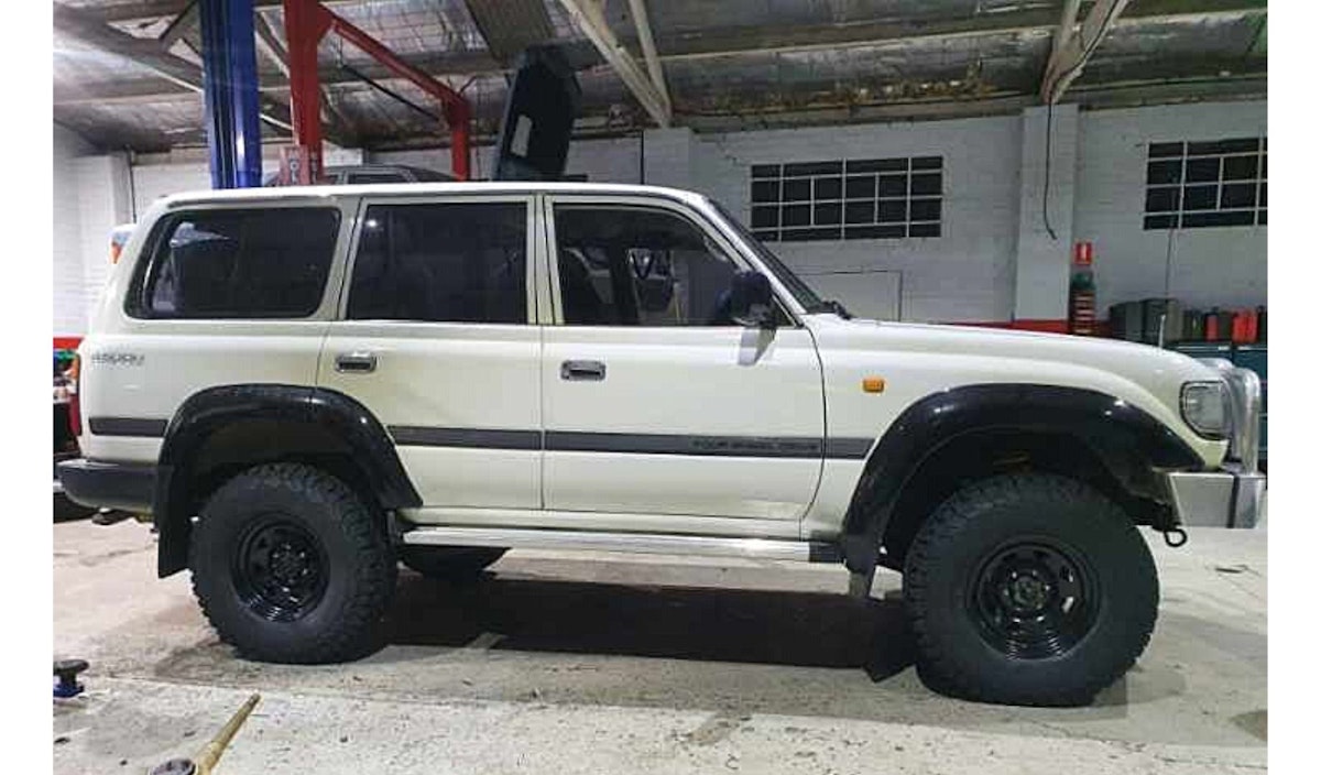 Toyota Landcruiser after